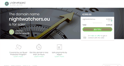 Desktop Screenshot of nightwatchers.eu